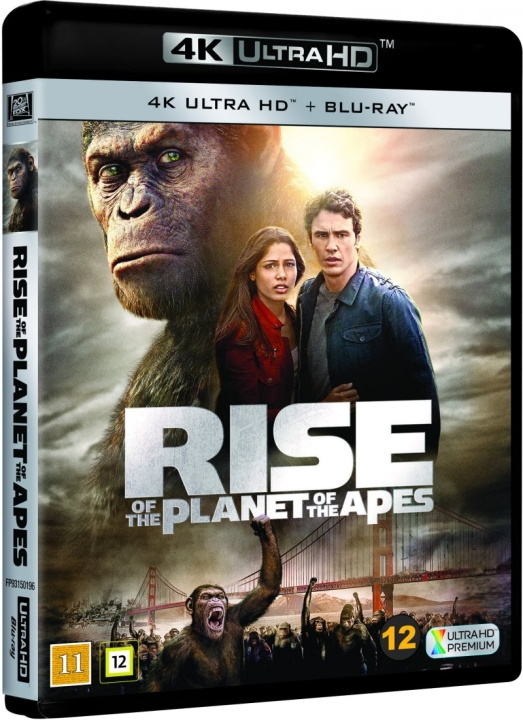 Rise Of The Planet Of The Apes (4K Blu-Ray) in de groep HOME ELECTRONICS / Audio & Beeld / TV & Accessoires / Films / Blu-ray bij TP E-commerce Nordic AB (D03603)