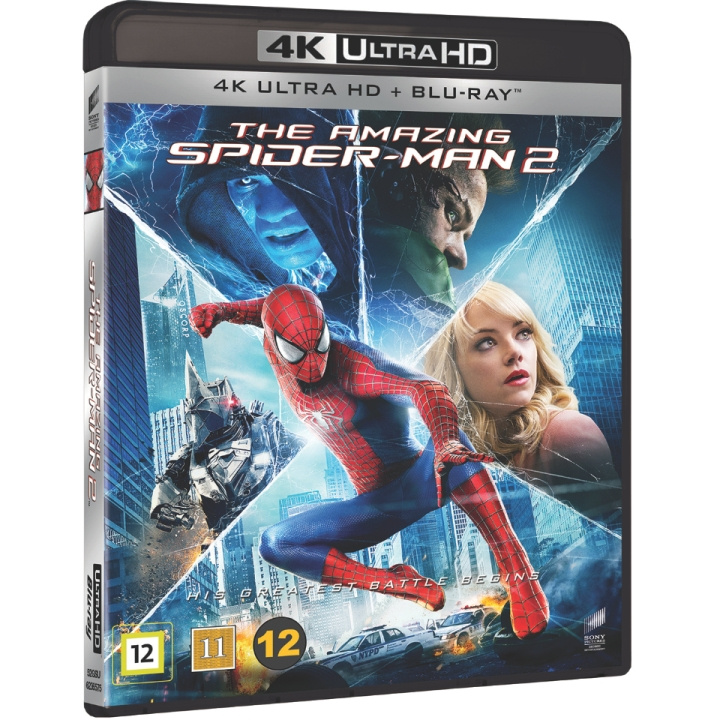 Amazing Spider-Man 2, The (4K Blu-Ray) in de groep HOME ELECTRONICS / Audio & Beeld / TV & Accessoires / Films / Blu-ray bij TP E-commerce Nordic AB (D03604)