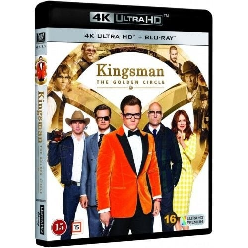 Kingsman: The Golden Circle (4K Blu-Ray) in de groep HOME ELECTRONICS / Audio & Beeld / TV & Accessoires / Films / Blu-ray bij TP E-commerce Nordic AB (D03606)