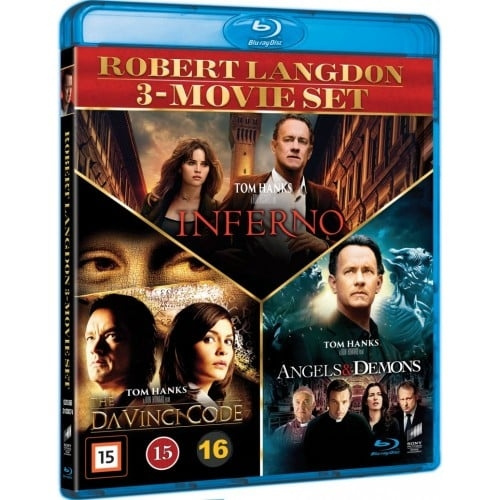 Dan Brown 3-movie set (Blu-Ray) in de groep HOME ELECTRONICS / Audio & Beeld / TV & Accessoires / Films / Blu-ray bij TP E-commerce Nordic AB (D03633)