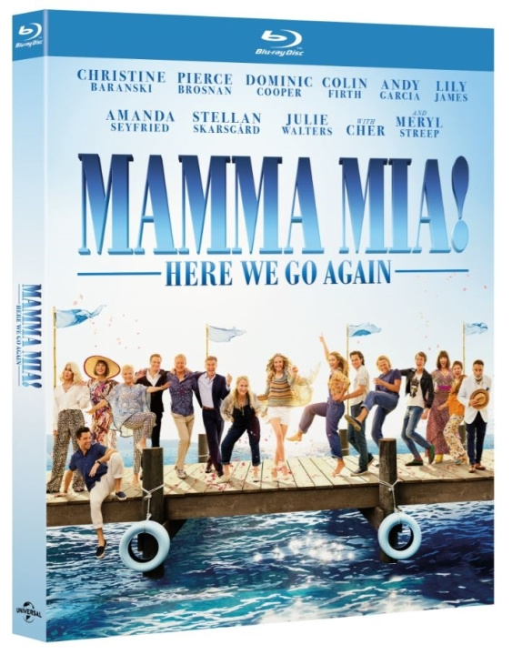 Mamma Mia! Here we go again (Blu-Ray) in de groep HOME ELECTRONICS / Audio & Beeld / TV & Accessoires / Films / Blu-ray bij TP E-commerce Nordic AB (D03647)