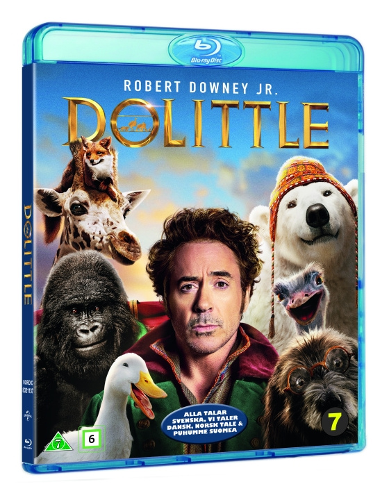 Dolittle - Blu Ray in de groep HOME ELECTRONICS / Audio & Beeld / TV & Accessoires / Films / Blu-ray bij TP E-commerce Nordic AB (D03663)