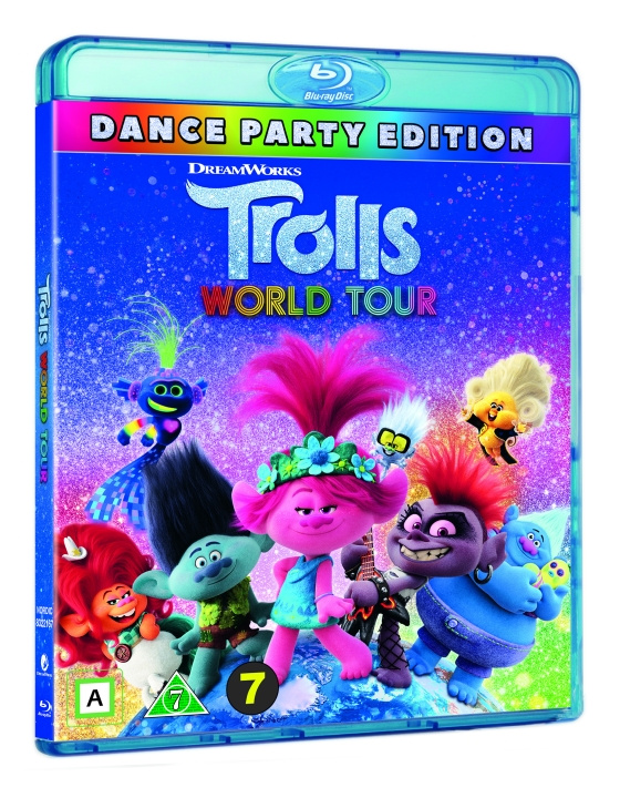 Trolls World Tour - Blu ray in de groep HOME ELECTRONICS / Audio & Beeld / TV & Accessoires / Films / Blu-ray bij TP E-commerce Nordic AB (D03670)