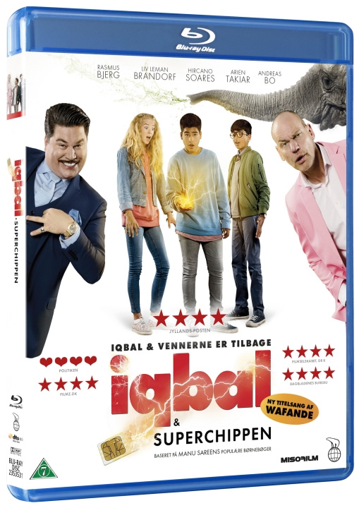 Iqbal Og Superchippen (Blu-Ray) in de groep HOME ELECTRONICS / Audio & Beeld / TV & Accessoires / Films / Blu-ray bij TP E-commerce Nordic AB (D03713)