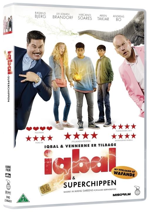 Iqbal Og Superchippen - DVD in de groep HOME ELECTRONICS / Audio & Beeld / TV & Accessoires / Films / DVD bij TP E-commerce Nordic AB (D03714)