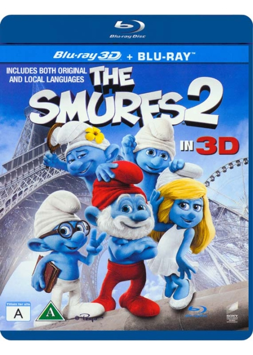 The Smurfs 2/Smølferne 2 (3D Blu-Ray) in de groep HOME ELECTRONICS / Audio & Beeld / TV & Accessoires / Films / Blu-ray bij TP E-commerce Nordic AB (D03716)