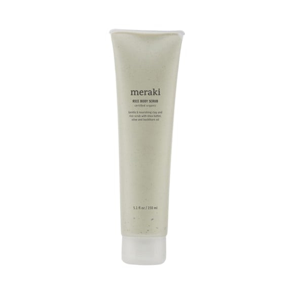 Meraki Rijst lichaamsscrub 150 ml (Mkde030/311060303) in de groep BEAUTY & HEALTH / Huidsverzorging / Gezicht / Scrub / Peeling bij TP E-commerce Nordic AB (D03748)