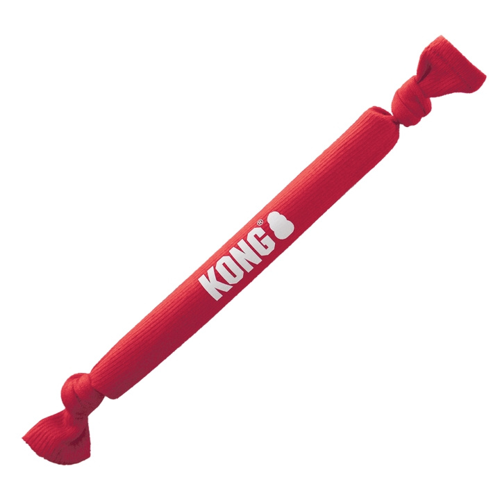 Kong Signature Crunch Rope Single - Red in de groep HUISHOUDEN & TUIN / Huisdieraccessoires / Hond bij TP E-commerce Nordic AB (D03837)