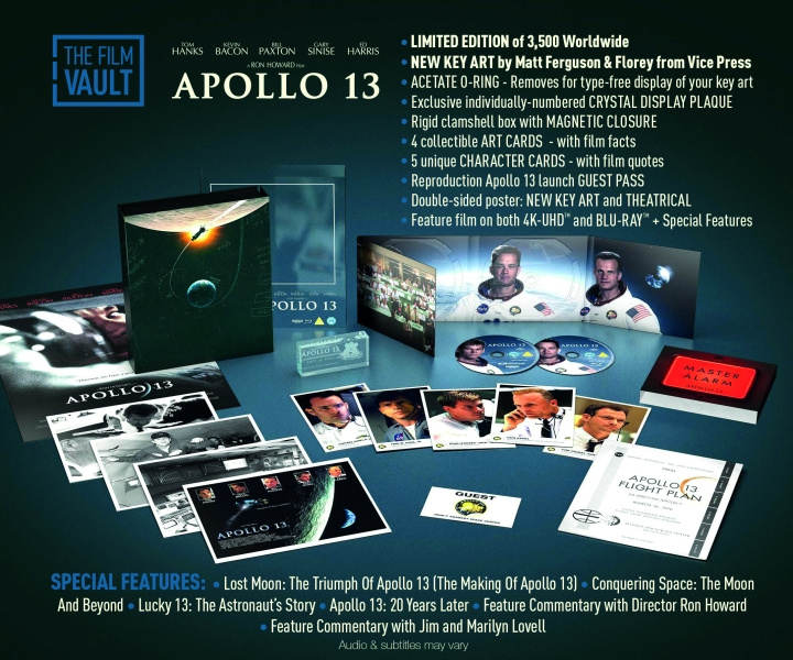 APOLLO 13: VAULT EDITION in de groep HOME ELECTRONICS / Audio & Beeld / TV & Accessoires / Films / Blu-ray bij TP E-commerce Nordic AB (D03906)