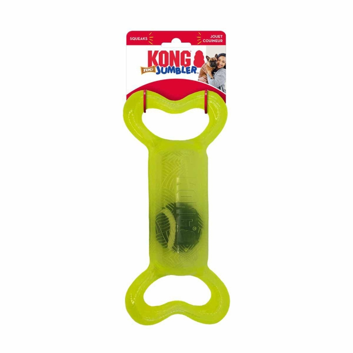 Kong Jumbler Tug Mix S/M 25,5X11,5X6,5Cm in de groep HUISHOUDEN & TUIN / Huisdieraccessoires / Hond bij TP E-commerce Nordic AB (D03936)