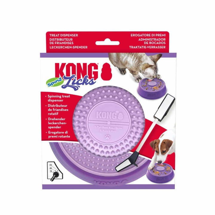 Kong Likt Spinz S 15x15x4cm in de groep HUISHOUDEN & TUIN / Huisdieraccessoires / Hond bij TP E-commerce Nordic AB (D03940)