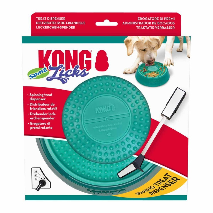 Kong Likt Spinz L 20x20x4,5cm in de groep HUISHOUDEN & TUIN / Huisdieraccessoires / Hond bij TP E-commerce Nordic AB (D03941)