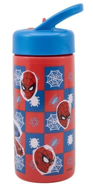 Disney Stor - Waterfles (410 ml) - Spider-Man (088808718-74731) in de groep SPEELGOED, KINDER- & BABYPRODUCTEN / Eten & Drinken / Babyflessen & Accessoires bij TP E-commerce Nordic AB (D03976)