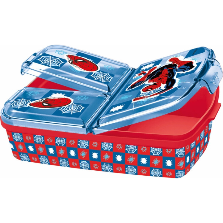 Disney Stor - Sandwichdoos met meerdere compartimenten - Spider-Man (088808735-74720) in de groep SPEELGOED, KINDER- & BABYPRODUCTEN / Eten & Drinken / Kinderservies bij TP E-commerce Nordic AB (D03977)