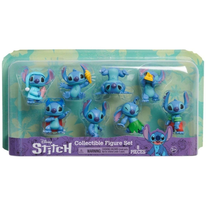 Disney Stitch - Figurenset 8 Set 7 cm (302-46254) in de groep SPEELGOED, KINDER- & BABYPRODUCTEN / Speelgoed / Figuren, Miniaturen & accessoires bij TP E-commerce Nordic AB (D03988)