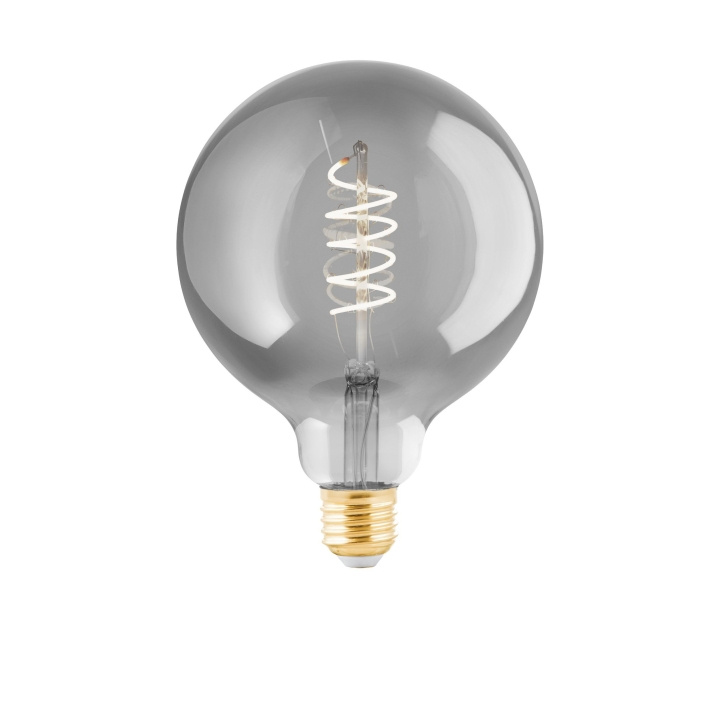 Eglo E27 G125 spiraal, rook - Warm wit - Zigbee, Bluetooth in de groep HOME ELECTRONICS / Verlichting / LED-lampen bij TP E-commerce Nordic AB (D03996)