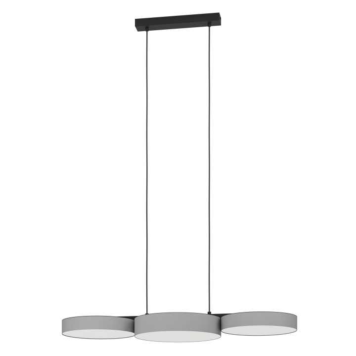 Eglo Barbano-Z lange tafelhanger grijs L84,5 - RGB + TW - Zigbee, Bluetooth in de groep HOME ELECTRONICS / Verlichting / Plafondverlichting bij TP E-commerce Nordic AB (D04050)