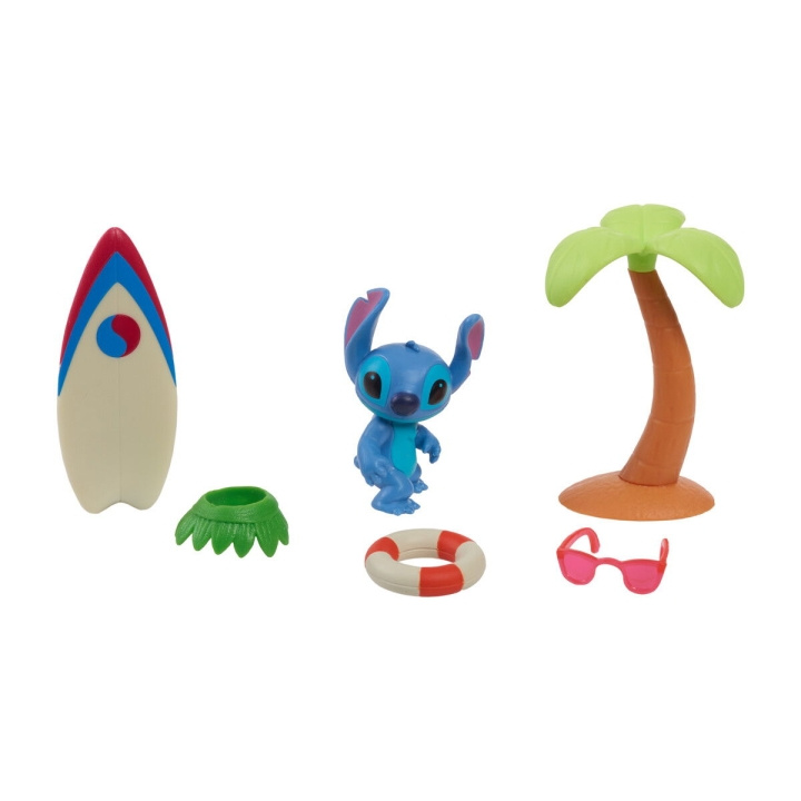 Disney Stitch - Speelset - Surf met Stitch in de groep SPEELGOED, KINDER- & BABYPRODUCTEN / Speelgoed / Figuren, Miniaturen & accessoires bij TP E-commerce Nordic AB (D04068)