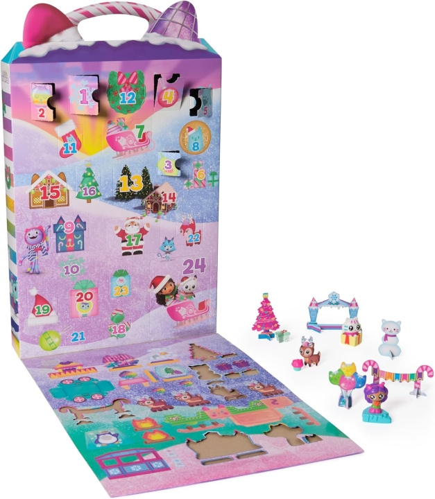 Gabby\'s Dollhouse Feestelijke adventskalender 2024 (6071068) in de groep SPEELGOED, KINDER- & BABYPRODUCTEN / Speelgoed / Adventkalender bij TP E-commerce Nordic AB (D04124)