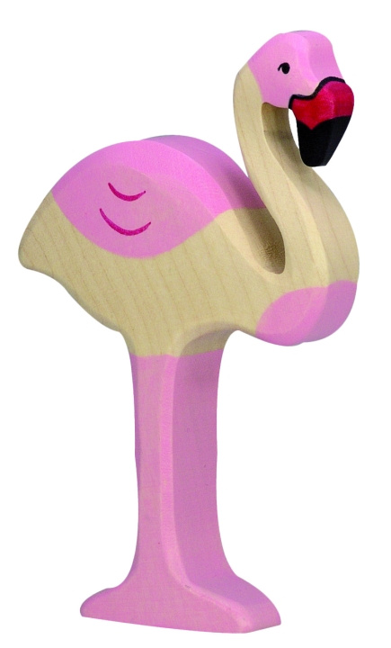 Goki Flamingo (80180) in de groep SPEELGOED, KINDER- & BABYPRODUCTEN / Babyspeelgoed / Activiteitenspeelgoed bij TP E-commerce Nordic AB (D04158)