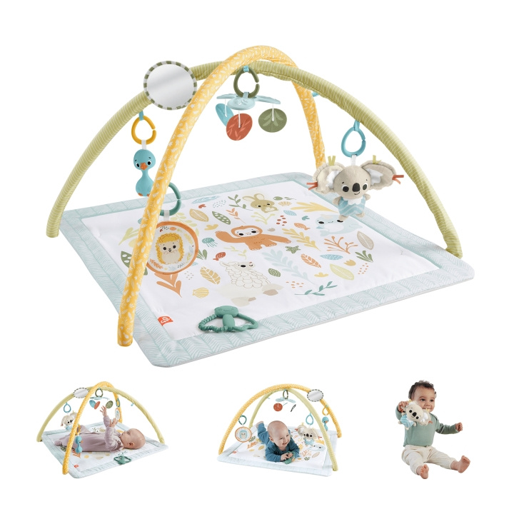 Fisher-Price Fisher Price Newborn - Simply Senses Newborn Gym (HRB15) in de groep SPEELGOED, KINDER- & BABYPRODUCTEN / Babyspeelgoed / Activiteitenspeelgoed bij TP E-commerce Nordic AB (D04186)