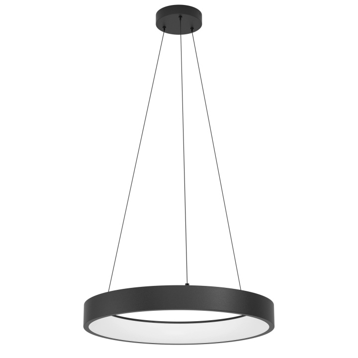 Eglo Marghera-Z hanger zwart Ø60 - RGB + TW - Zigbee, Bluetooth in de groep HOME ELECTRONICS / Verlichting / Plafondverlichting bij TP E-commerce Nordic AB (D04198)