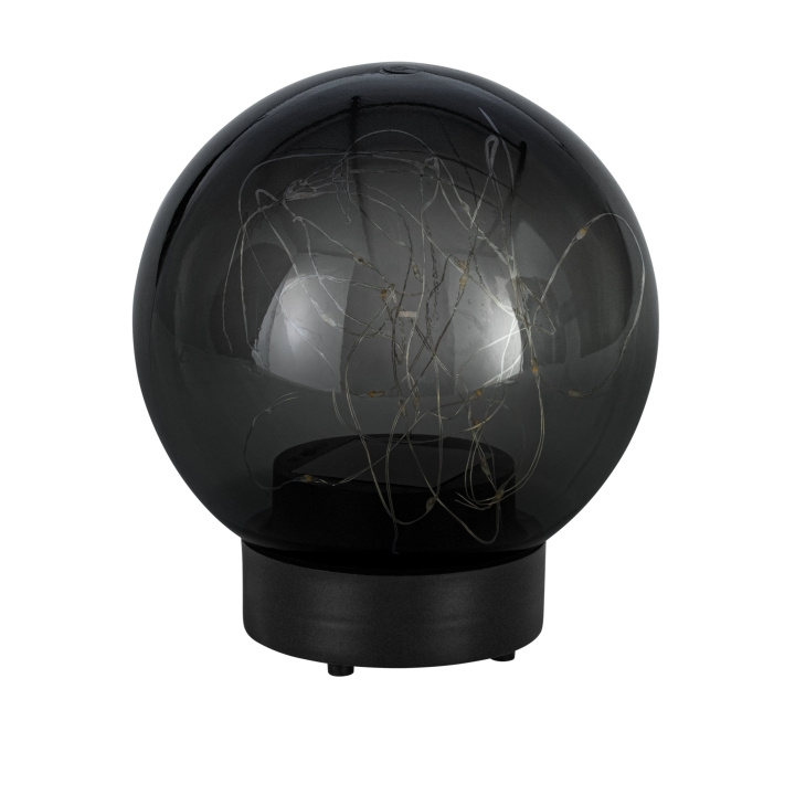 Eglo Zonnebol - Rook - 15 cm diameter in de groep HUISHOUDEN & TUIN / Elektriciteit & Verlichting / Buitenverlichting / Zonnecelverlichting bij TP E-commerce Nordic AB (D04215)