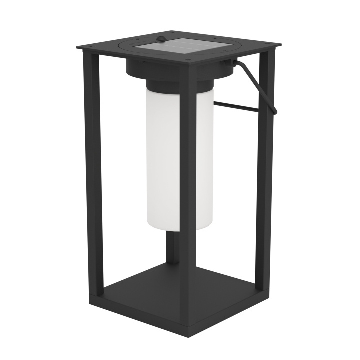 Eglo USIGNI SOLAR LANTERN - Zwart/Wit in de groep HUISHOUDEN & TUIN / Elektriciteit & Verlichting / Buitenverlichting / Tuinverlichting bij TP E-commerce Nordic AB (D04219)