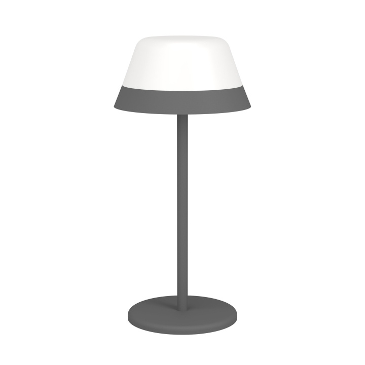 Eglo MEGGIANO TAFELLAMP - GRIJS/WIT in de groep HOME ELECTRONICS / Verlichting / Tafellampen bij TP E-commerce Nordic AB (D04221)