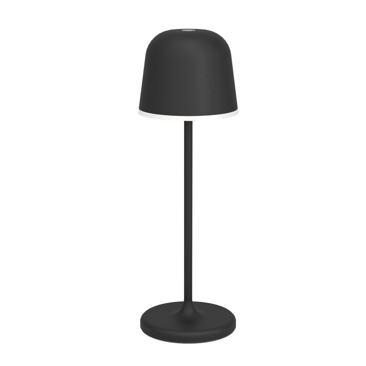 Eglo TAFELLAMP MANNERA - Zwart - Hoogte: 34 cm, Diameter: 11 cm in de groep HOME ELECTRONICS / Verlichting / Tafellampen bij TP E-commerce Nordic AB (D04225)