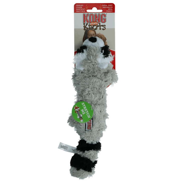 Kong Kong Scrunch Knots Wasbeer S/M - (KongNKS32E) in de groep HUISHOUDEN & TUIN / Huisdieraccessoires / Hond bij TP E-commerce Nordic AB (D04262)