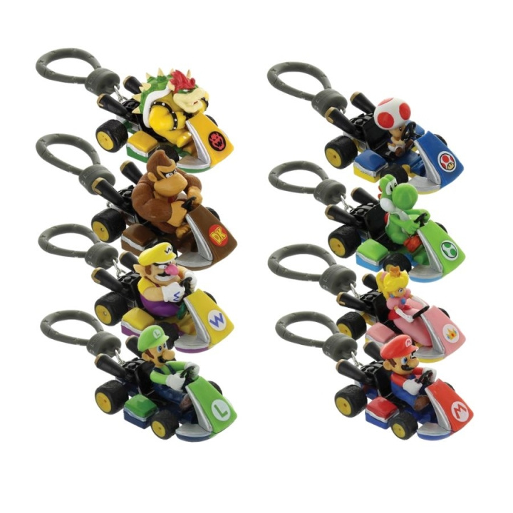 Paladone Mario Kart Backpack Buddies ( Assorted ) in de groep SPEELGOED, KINDER- & BABYPRODUCTEN / Speelgoed / Figuren, Miniaturen & accessoires bij TP E-commerce Nordic AB (D04276)