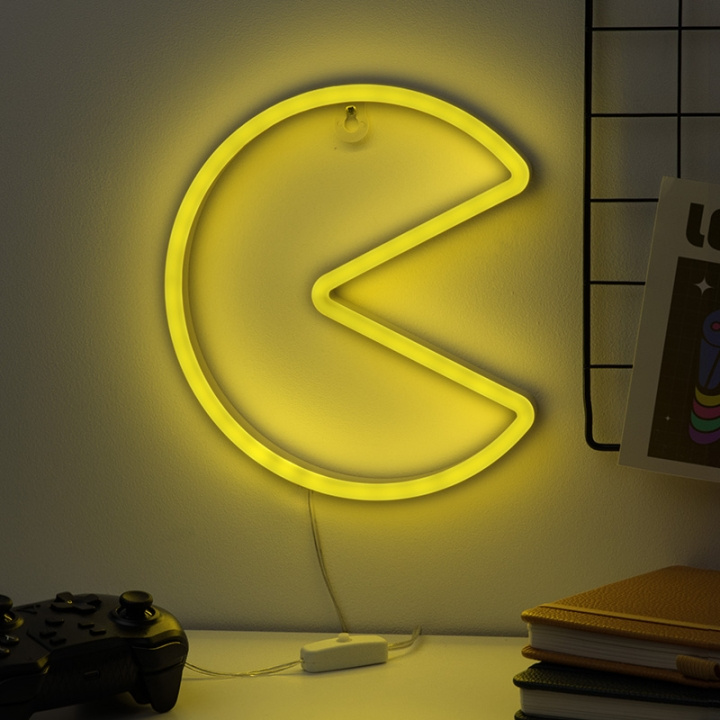 Paladone Pac Man LED Neon Wandlamp in de groep HUISHOUDEN & TUIN / Smart home / Slimme verlichting bij TP E-commerce Nordic AB (D04280)