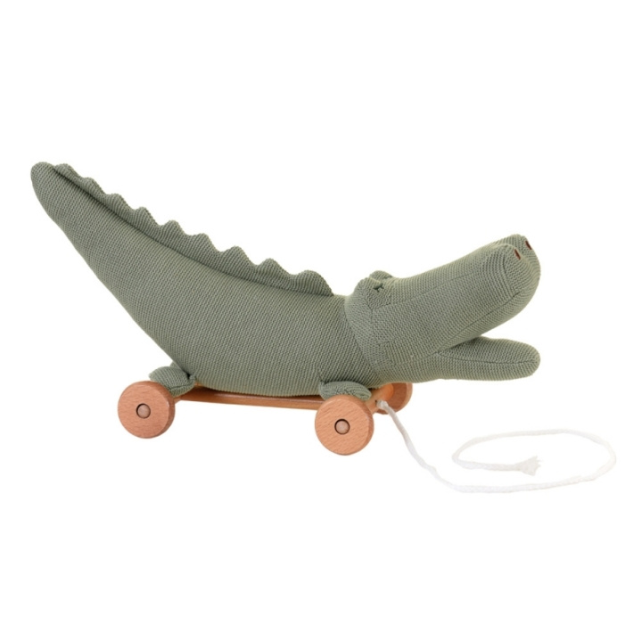 Egmont Toys Pull-Along Krokodil - (591033) in de groep SPEELGOED, KINDER- & BABYPRODUCTEN / Babyspeelgoed / Activiteitenspeelgoed bij TP E-commerce Nordic AB (D04335)