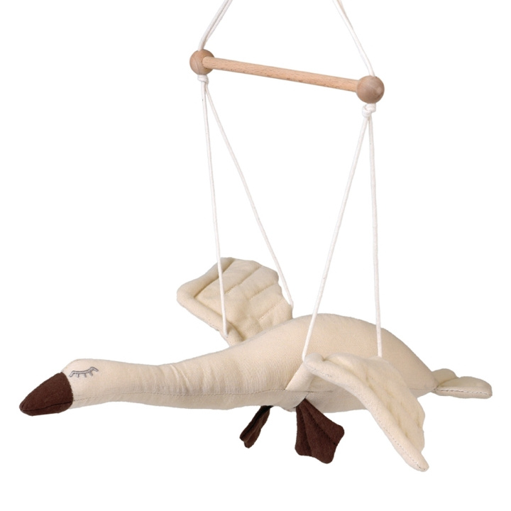 Egmont Toys Flying Goose Katoen - Natuurlijk - 30 x 34 x 7 cm in de groep SPEELGOED, KINDER- & BABYPRODUCTEN / Babyspeelgoed / Knuffels bij TP E-commerce Nordic AB (D04337)