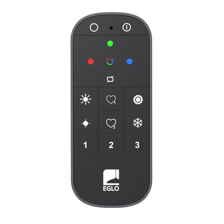 Eglo Connect-Z afstandsbediening zwart - Zigbee, Bluetooth in de groep HOME ELECTRONICS / Audio & Beeld / TV & Accessoires / Afstandsbedieningen bij TP E-commerce Nordic AB (D04371)