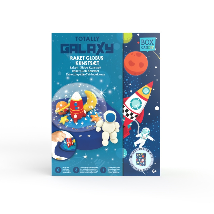 BOX CANDIY Raketbol Kunst - Totally Galaxy (BC-1952) in de groep SPEELGOED, KINDER- & BABYPRODUCTEN / Speelgoed / Ambachten bij TP E-commerce Nordic AB (D04410)