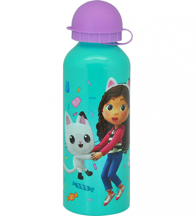 Gabby\'s Dollhouse Euromic - Waterfles (500 ml) - Gabbys Dollhouse (033708717G) in de groep SPEELGOED, KINDER- & BABYPRODUCTEN / Eten & Drinken / Babyflessen & Accessoires bij TP E-commerce Nordic AB (D04418)