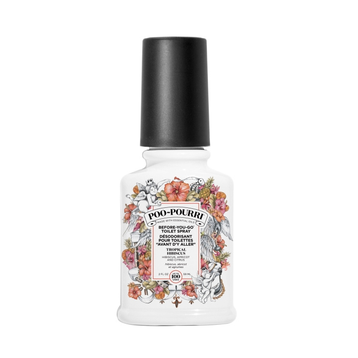 Poo~Pourri Tropical Hibiscus Toiletspray 59 ml in de groep BEAUTY & HEALTH / Geuren & Parfum / Overige geuren / Geurverspreider bij TP E-commerce Nordic AB (D04422)