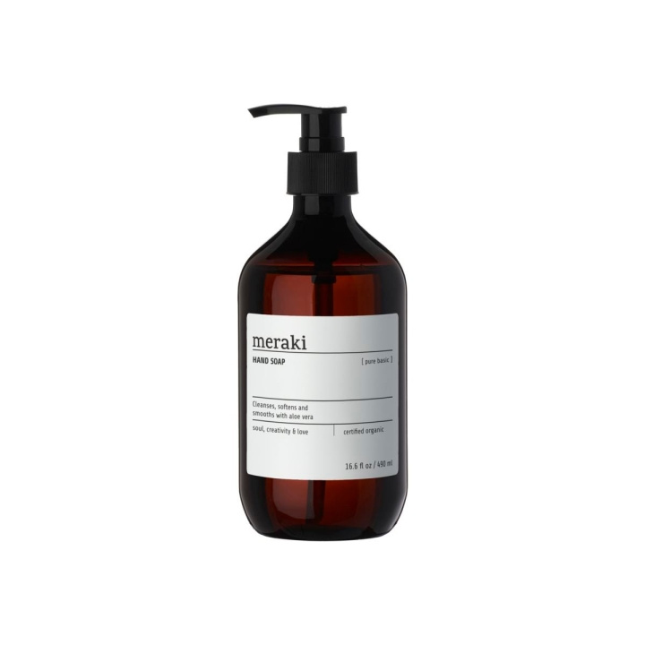 Meraki Hand Soap Pure Basic 490 ml in de groep BEAUTY & HEALTH / Huidsverzorging / Lichaamsverzorging / Geurende zeep bij TP E-commerce Nordic AB (D04463)