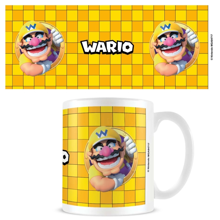 Pyramid International Mok Super Mario Wario 3D Port - Wit in de groep SPORT, VRIJE TIJD & HOBBY / Leuke dingen / Bekers bij TP E-commerce Nordic AB (D04492)