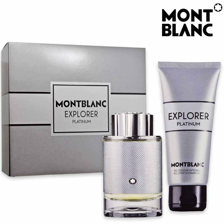 Mont Blanc Explorer Platinum Geschenkverpakking in de groep BEAUTY & HEALTH / Cadeausets / Cadeausets voor haar bij TP E-commerce Nordic AB (D04589)