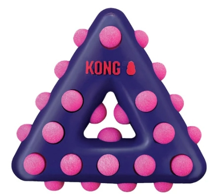 Kong Dotz Driehoek 15cm - (KongTDD13E) in de groep HUISHOUDEN & TUIN / Huisdieraccessoires / Hond bij TP E-commerce Nordic AB (D04596)