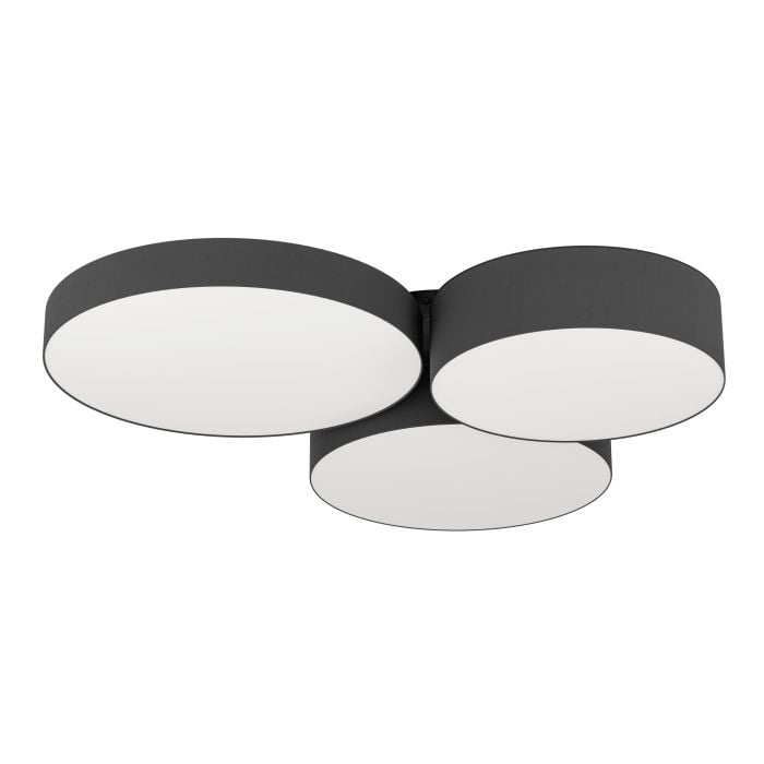 Eglo Barbano-Z plafondlamp zwart 60.5x56x5 - RGB + TW - Zigbee, Bluetooth in de groep HOME ELECTRONICS / Verlichting / Plafondverlichting bij TP E-commerce Nordic AB (D04603)