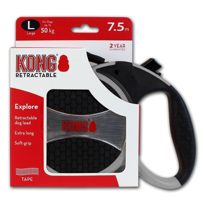 Kong Explore flex-line 7,5 m groot tot 50 kg in de groep HUISHOUDEN & TUIN / Huisdieraccessoires / Hond bij TP E-commerce Nordic AB (D04628)