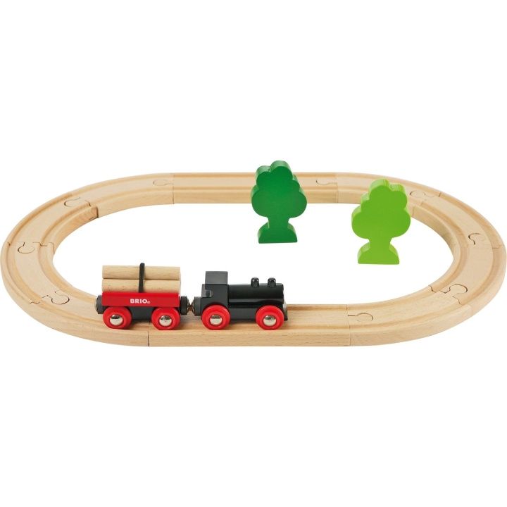 BRIO Kleine bos treinset (33042) in de groep SPEELGOED, KINDER- & BABYPRODUCTEN / Speelgoed / Autobanen bij TP E-commerce Nordic AB (D04691)