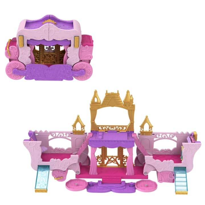 Disney Prinses - Koets naar kasteel transformatieset (HWX17) in de groep SPEELGOED, KINDER- & BABYPRODUCTEN / Speelgoed / Speelset bij TP E-commerce Nordic AB (D04701)