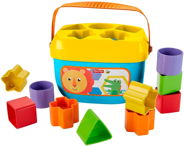 Fisher-Price Baby - Baby\'s eerste blokken (FFC84) in de groep SPEELGOED, KINDER- & BABYPRODUCTEN / Speelgoed / Bouwspeelgoed / Bouwblokken bij TP E-commerce Nordic AB (D04709)