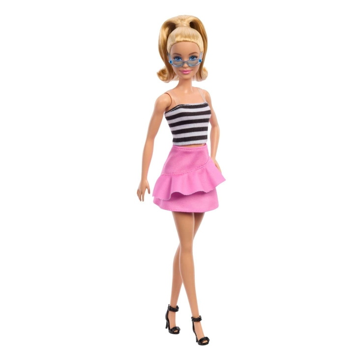 Barbie Fashionista Pop - Zwart & Wit (HRH11) in de groep SPEELGOED, KINDER- & BABYPRODUCTEN / Speelgoed / Docks & Accessoires bij TP E-commerce Nordic AB (D04712)