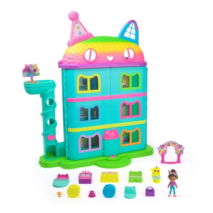 Gabby\'s Dollhouse Celebration Purrfect Poppenhuis (6070742) in de groep SPEELGOED, KINDER- & BABYPRODUCTEN / Speelgoed / Speelset bij TP E-commerce Nordic AB (D04715)